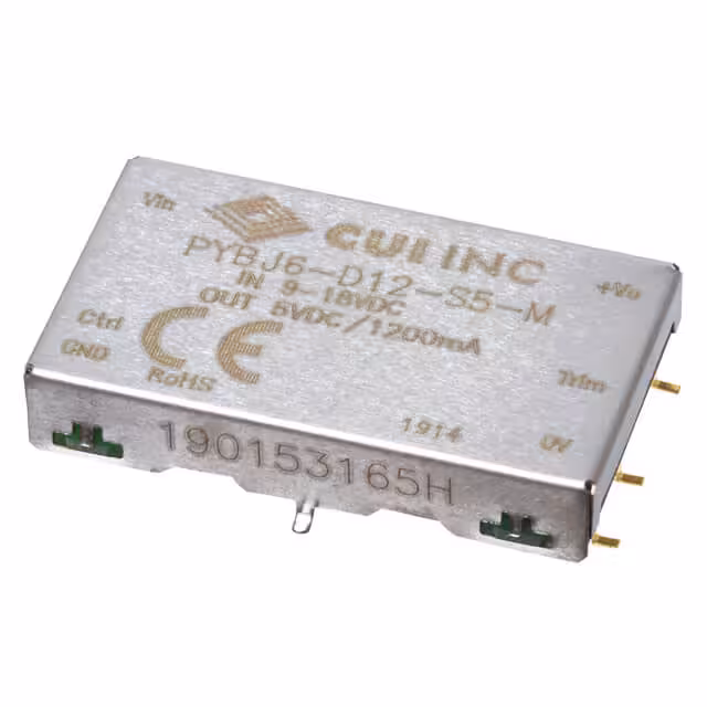 PYBJ6-D12-S12-M CUI Inc.  DC DC Converters
